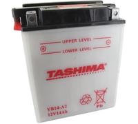 Batterie moto - TASHIMA - YB14-A2 - 12V - 14Ah - Compatible avec plusieurs modèles