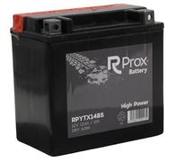 Batterie Moto YTX14-BS AGM High Power 12 V 12 Ah 200 A. Puissance de démarrage maximale. Fabriquée en Europe.