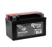 Batterie moto YTX7A-BS AGM High Power 12 V 6 Ah 100 Amp. Puissance de démarrage maximale. Fabrication européenne.