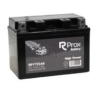 Batterie moto YTZ14S AGM High Power 12 V 11,2 Ah 230 Amp. Puissance de démarrage maximale. Fabriquée en Europe.