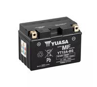 Yuasa Yt12a Agm Battery Argenté