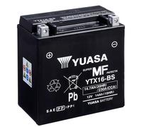Batterie moto YUASA YTX16-BS 12V 14.7AH 230A