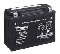 Batterie Yuasa Pour Moto Can-Am 990 Spyder S 2008 À 2012 Ytx24hl-Bs / 12v 21ah Neuf