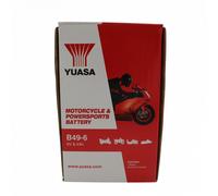 Batterie Moto Yuasa Conventionnelle B49-6 12V Sans Acide Longue Durée