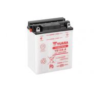 YUASA YB12A-A Batterie de Moto (Fourni sans Acide)