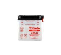 Batterie moto Yuasa YB9-B Dry - Livré sec - 12 V 9 Ah - Dimensions: 137 x 76 x 140 mm compatible avec PIAGGIO Vespa PX E Lusso 200-1998