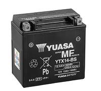 Batterie moto Yuasa YTX14-BS - Sans entretien - 12 V 12 Ah - Dimensions: 150 x 87 x 147 mm compatible avec Kawasaki ZZR 1100 1993/1999