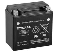 Batterie moto Yuasa YTX14L-BS - Sans entretien - 12 V 12 Ah - Dimensions: 150 x 87 x 147 mm compatible avec HARLEY-DAVIDSON XL, XLH Series (Sportster) 883 2004-2011