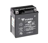 Batterie moto Yuasa YTX7L-BS - Sans entretien - 12 V 6 Ah - Dimensions: 114 x 71 x 131 mm compatible avec HONDA CMX 125