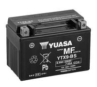 Batterie moto Yuasa YTX9-BS - Sans entretien - 12 V 8 Ah - Dimensions: 150 x 87 x 105 mm compatible avec Kymco Vivio 125 2000-2000