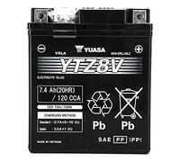 Batterie moto Yuasa YTZ8-V - Sans entretien - 12 V 7 Ah - Dimensions: 113 x 70 x 130 mm compatible avec YAMAHA X-MAX 300 2016-