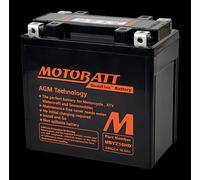 Batterie MotoBatt MBYZ16HD YZ16H 12V 16,5Ah AGM Préchargée Scellée
