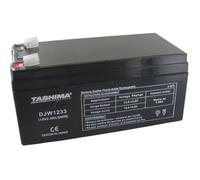 Batterie motoculture TASHIMA 12V, 3,3A - L: 134, l: 67, H:61mm, + à droite