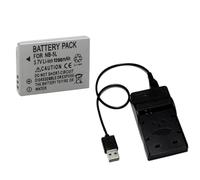 Batterie NB-5L Compatible avec Les appareils Photo Canon PowerShot S110, SX200, SX210, SX220, SX230 is, HS, IXUS 850, 870, 800, 860, 990 (1200 mAh).(3 Pcs with Charger)