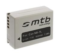 Batterie NB-7L pour Canon PowerShot G10, G11, G12, SX30 is