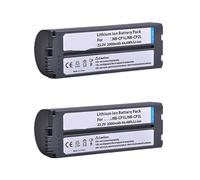 Batterie NB-CP2LH CP2L CP1L CP2L CP2LH, Compatible avec Canon, Compatible avec SELPHY NB-CP1L 1300 1200 1500 910 900(2 Battery)