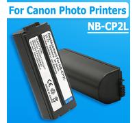 Batterie NB-CP2LH NB-CP2L 1800mAh Batteries et chargeur rechargeables pour Canon SELPHY NB-CP1L,CG-CP200 CP1500 CP1300 CP900 CP800 2PCS Set