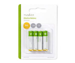 Batterie Nedis Alkaline 4 pcs. Pile AAA / LR03 KXD0464 - Unisex - Alcaline