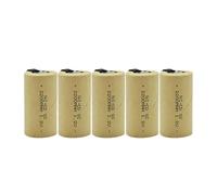 Batterie Ni-Cd 1,2 V 2200 MAh SC Avec Plaque De Nickel, Compatible Avec Les Batteries D'outils Électriques For Perceuses À Main(2200mAh 5PCS)