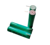 Batterie Ni-MH 2,4 V 750 mAh HSY-AAA0.75-0HP for brosse à dents électrique. Compatible avec Philips HX3110, HX3120, HX3130, HX6240, HX6250, HX6220.(4pcs)