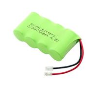 Batterie Ni-Mh Rechargeable 4.8v 700mah 2/3AA. Pack De Batteries Rechargeables avec Connecteur Universel