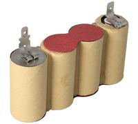 Batterie NiMH 2000mAh 4.8V pour balais électriques, par ex. Kärcher ABS-K55, K50, K85, BF9900 à souder soi-même