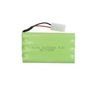 efaso Batterie 9,6 V 1000 mAh Ni‑MH avec connecteur – Batterie de rechange RC