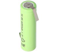 Batterie NiMH Flat Top Mignon AA 800 mAh avec cosses à souder en forme de Z