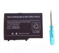 Batterie - Nintendo - DS Lite - 2000 mAh - Rechargeable - Noir