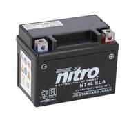 Batterie Nitro NT4L SLA FERME TYPE ACIDE SANS ENTRETIEN/PRÊTE À L'EMPLOI