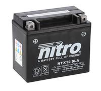 Batterie Nitro NTX12 SLA FERME TYPE ACIDE SANS ENTRETIEN/PRÊTE À L'EMPLOI