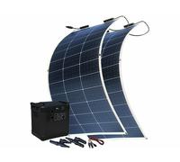 Batterie nomade 455 Ah et convertisseur solaire HSG-1150 + 2 panneaux 100 W - R