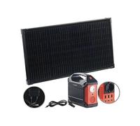 Revolt : Batterie nomade HSG-420 avec panneau solaire 60 W - 155 Wh