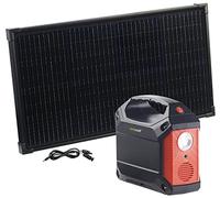 Batterie nomade HSG-420 avec panneau solaire 60 W - 155 Wh [reVolt]