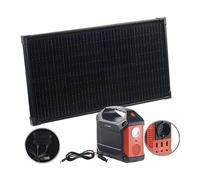 Revolt Batterie nomade HSG-420 avec panneau solaire 60 W, 155 Wh
