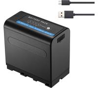 Batterie Np-F970, Np-F960, Np-F950, Np-F930 7200 Mah Compatible Avec Sony Dcr-Vx2100, Dsr-Pd150, Dsr-Pd170, Fdr-Ax1, Hdr-Fx1, Hdr-Fx7, Hdr-Ax2000,5 V, Sortie Usb, Entrée D'Alimentation Cc[Z3051]