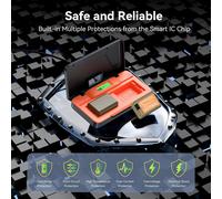 Batterie Np-Fw50 1800Mah (2 Pièces),Chargeur Rapide 20W Avec Écran Lcd & Compartiment Pour Carte Sd ¿ Compatible Avec Sony Zv-E10,A6000,A6400,A6500,A7 Ii,A7R Ii,A7S Ii,Rx10 Iv,Etc.