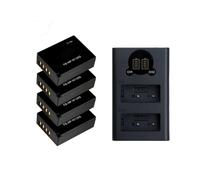 Batterie NP W126S, Compatible avec Fujifilm, for Appareil Photo XM1 XT3 XPRO2 XPRO3 XT30 XT20 XT10 X100V XT200 X100 XE2 X100F XS10 X-E3 X-E2(4 Battery 1 Charger)
