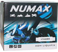 Batterie Numax AGM SLA scellée YTX20-BS SLA 12 V 18 AH 270 AMPS EN