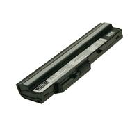 Batterie ordinateur portable BTY-S11 pour (entre autres) MSI Wind U100 (Black) - 2200mAh
