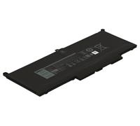 Batterie ordinateur portable MYJ96 pour (entre autres) Dell Latitude 7280, 7480, E7480 - 7600mAh - Pièce d'origine Dell