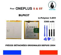 BATTERIE ORIGINALE BLP637 1+ ONEPLUS 5 5T STAR WARS 3300mAh OEM ORIGINE + KIT OUTILS DÉSASSEMBLAGE GENUINE BATTERY TOOLS