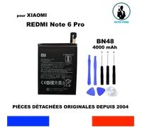 BATTERIE ORIGINALE BN48 XIAOMI REDMI NOTE 6 PRO 4000mAh OEM ORIGINE + KIT OUTILS DÉSASSEMBLAGE GENUINE BATTERY TOOLS
