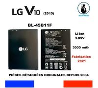 BATTERIE ORIGINALE LG BL-45B1F BL 45B1F 3000mAh OEM LG V10 (2015) ORIGINE GENUINE BATTERY