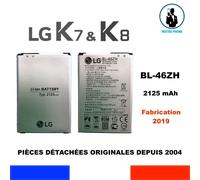 BATERIA DE ORIGEN LG OEM BL-46ZH K7 & K8 SERIES 2125mAh 8,1 Wh 3,8V GENUINA