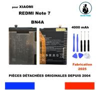 BATTERIE ORIGINALE NEUVE BN4A XIAOMI REDMI NOTE 7 4000mAh GENUINE BATTERY OEM + KIT OUTILS OFFERT