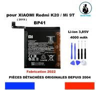 BATTERIE ORIGINALE OEM XIAOMI BP41 REDMI K20 Mi 9T 4000mAh + OUTILS ORIGINAL