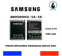 BATTERIE ORIGINALE SAMSUNG AB653850CU 1500mAh GT-i7500 GALAXY SGH-i900 OMNIA PLAYER ADDICT SATURN GTi-6500U SPH-M900 BEHOLD