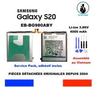 BATTERIE ORIGINALE SAMSUNG EB-BG980ABY GALAXY S20 5G 4000mAh SM-G980F SM-G981U + KIT OUTILS