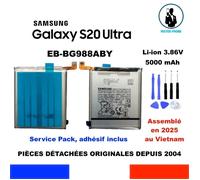 BATTERIE ORIGINALE SAMSUNG EB-BG988ABY GALAXY S20 ULTRA 5G 5000mAh SM-G988B/DS